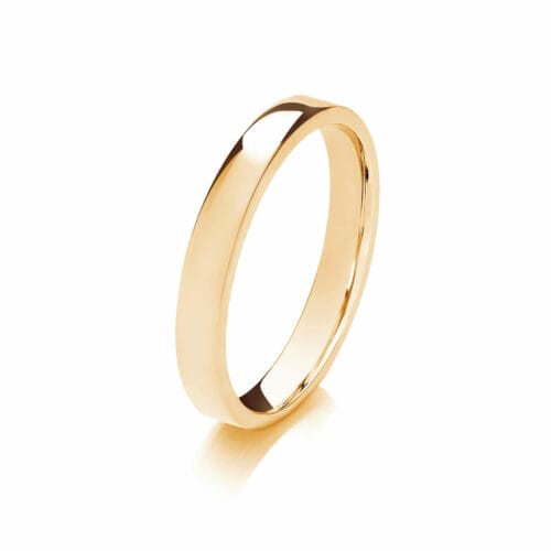3.00mm Flat Court Wedding Band