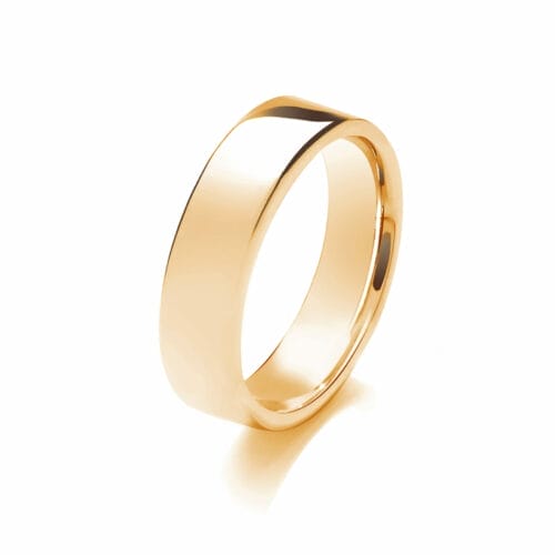 6.00mm Flat Court Wedding Band