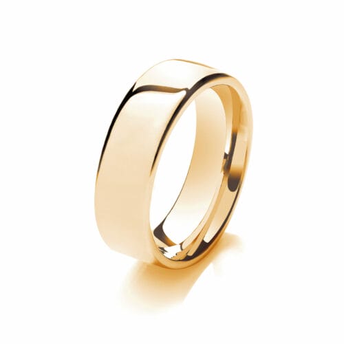 7.00mm Flat Court Wedding Band