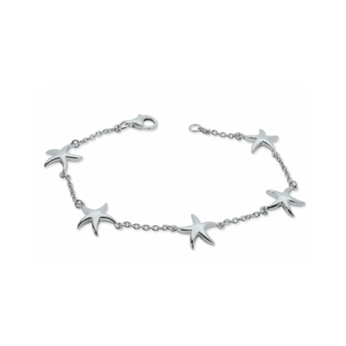 Sterling Silver Starfish Bracelet