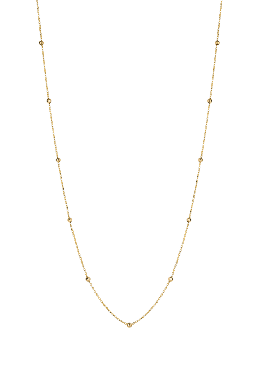 Yellow Gold Ball Chain