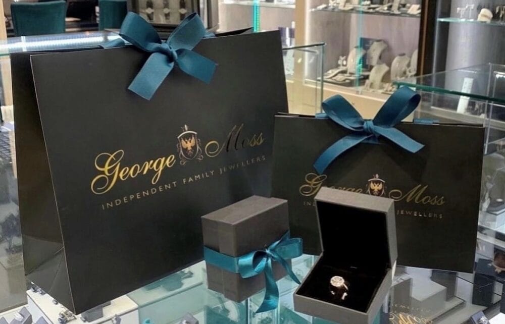 Sterling Silver Yellow Gold Plated CZ Eclipse of The Moon Earrings - Image 2