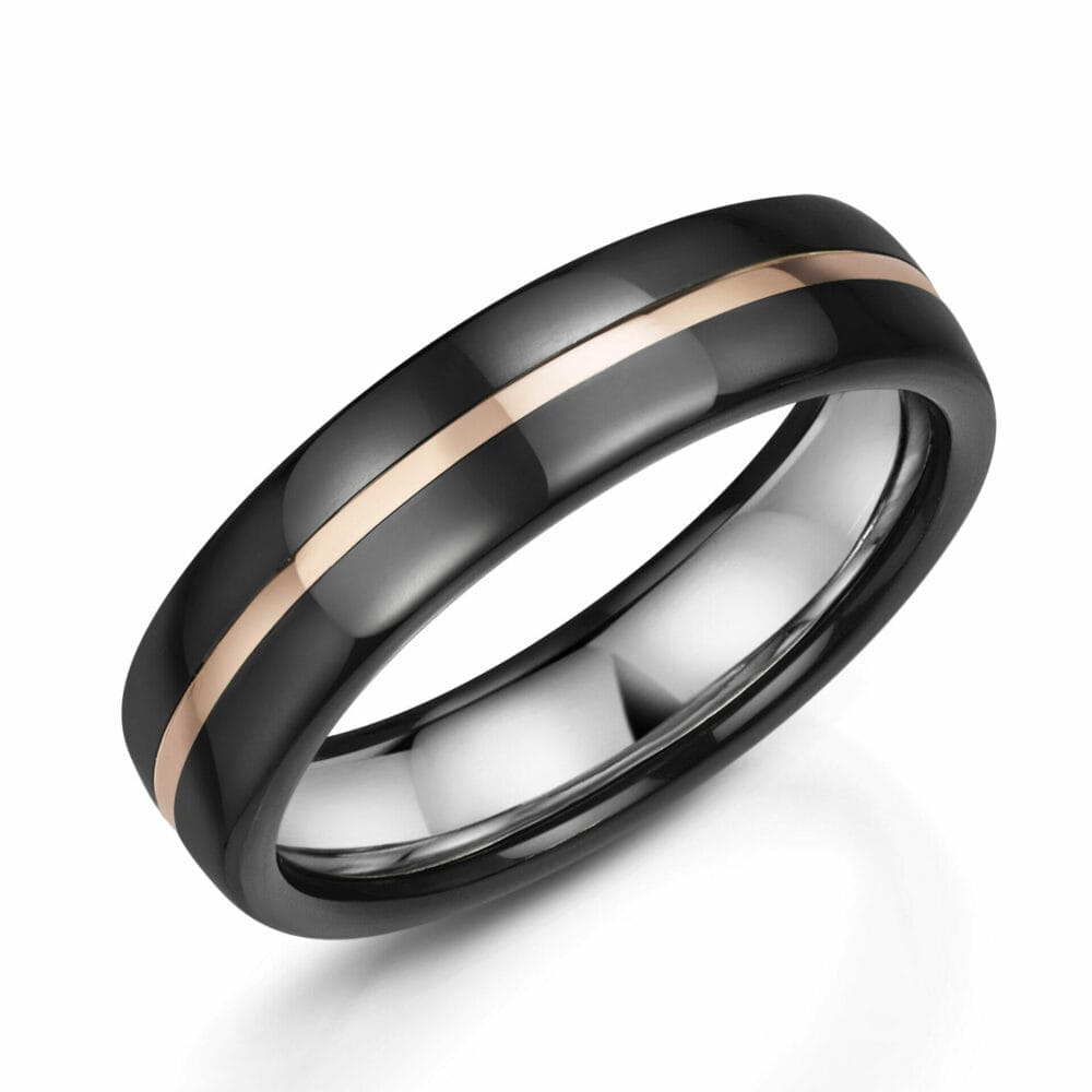 Two Tone Zirconium Ring - Image 3