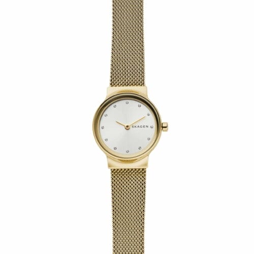 Freja Gold-Tone Stainless Steel-Mesh Watch