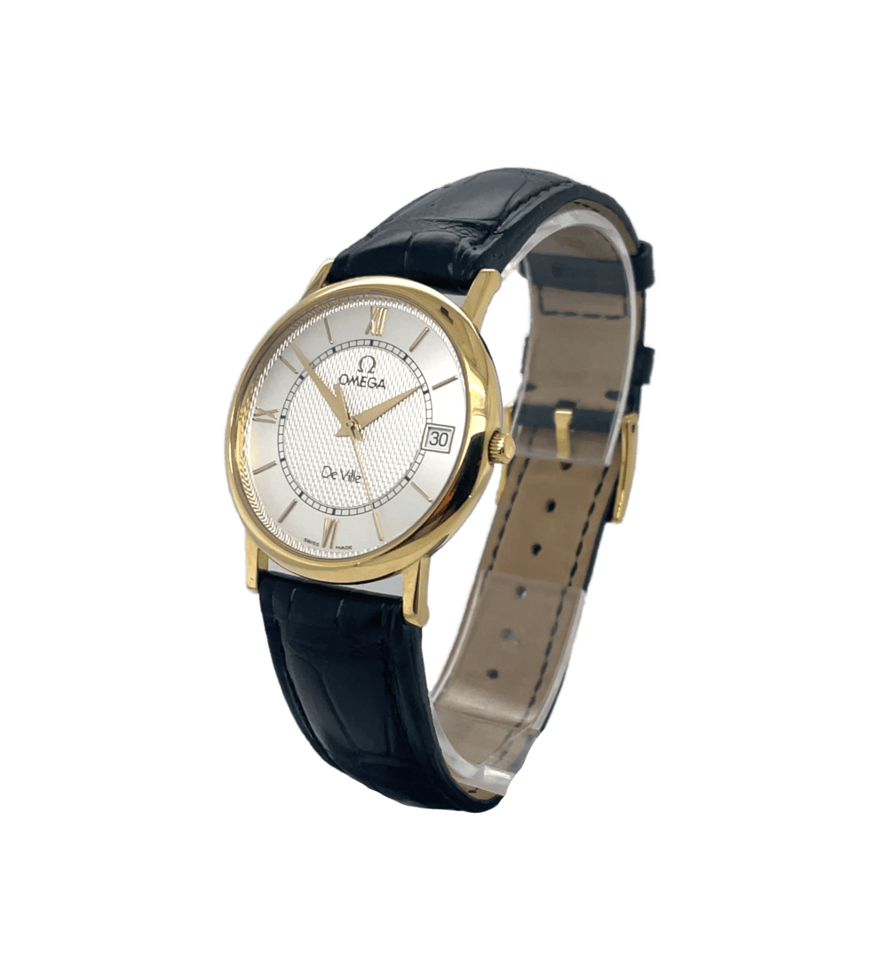 Pre-Owned 18ct Gold Omega DeVille 1997