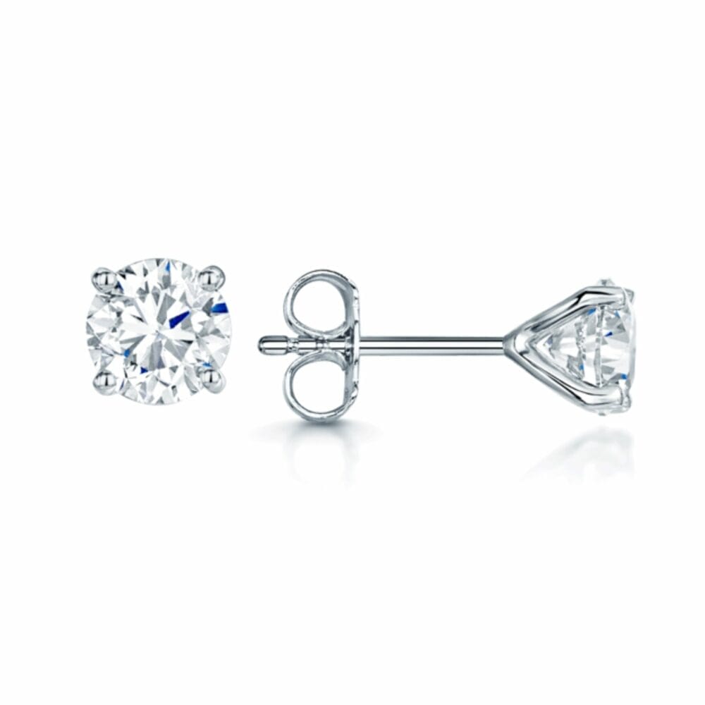 Lab-Grown Diamond Stud Earrings