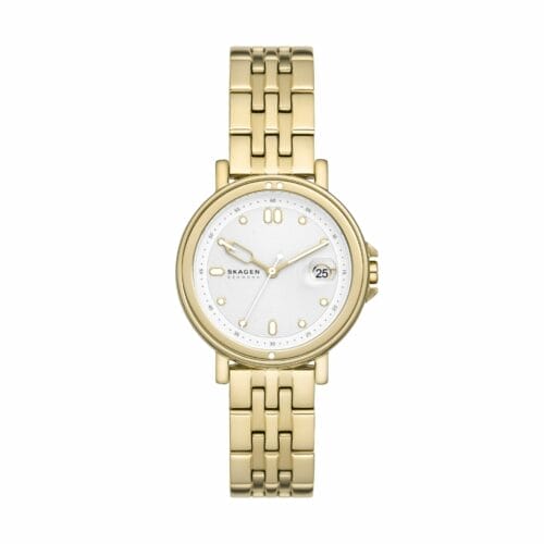 Signatur Lille Sport Three-Hand Date Gold Stainless Steel Bracelet Watch