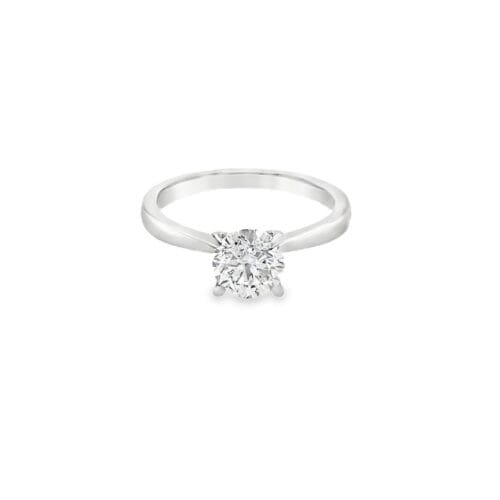Platinum 1.00ct Diamond Ring