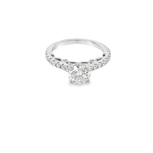 Platinum 1.02ct Diamond Single Stone Ring