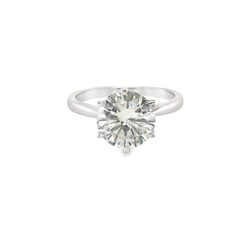 18ct White Gold 2.76ct Diamond Solitaire Ring