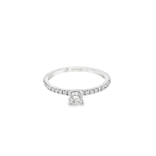 18ct White Gold 0.35ct Diamond Ring