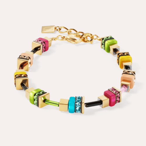 Bracelet Boho Sunset Cube rainbow